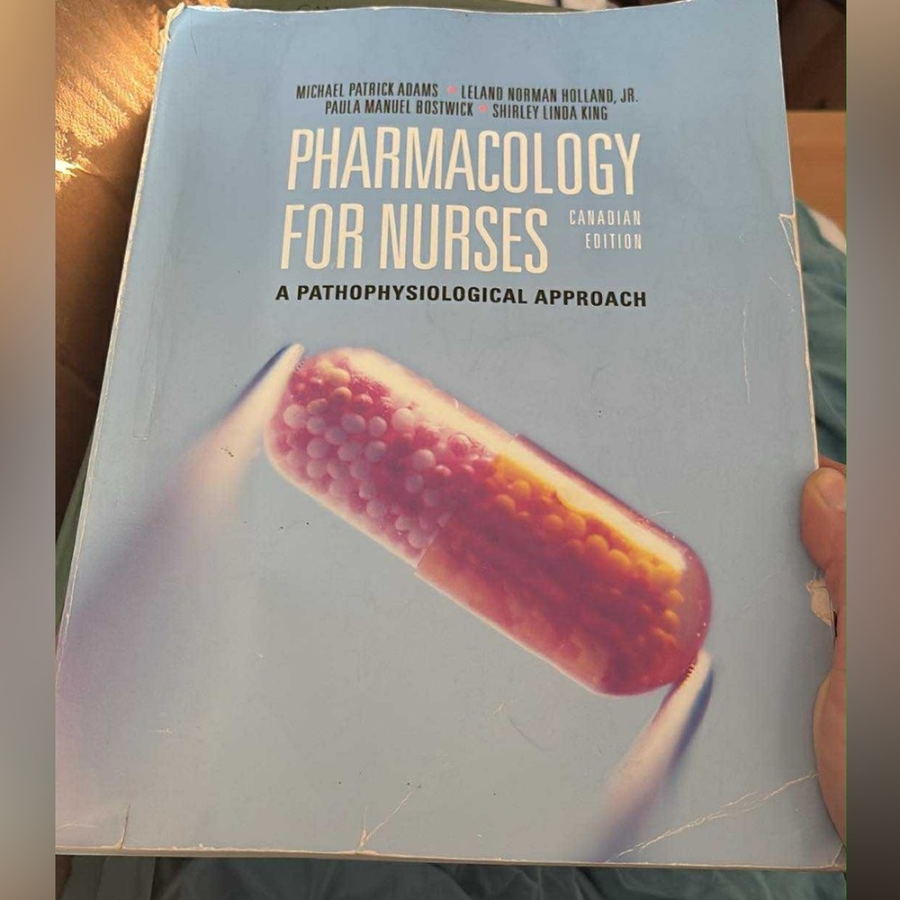 Pharmacology for Nurses Textbook